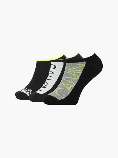 Calvin Klein Táskák & Kiegészítők HU174411 | Calvin Klein Logo Trainer Férfi Zokni Fekete